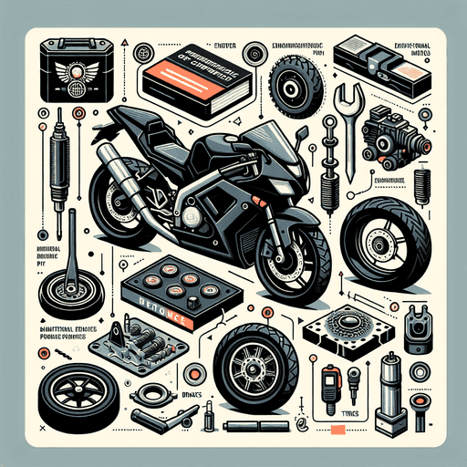 10 Komponen Utama Sepeda Motor yang Wajib Diketahui Setiap Pengendara